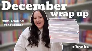 I read 7 books in December 📚 reading wrap up | 2025 reading goal update