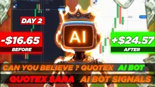 I Used Quotex Trading Bot for 30 Days and Made $100000 from $10 🤖 Day 2 | QUOTEX AI BOT SOFTWARE 😍