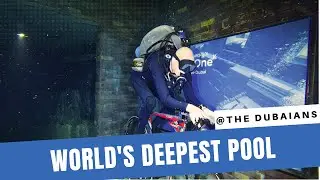 World's Deepest Swimming Pool: Behind the Scenes of Deep Dive Dubai