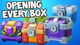 Rush Wars MASS Box Opening ! ALL BOXES UNLOCKED