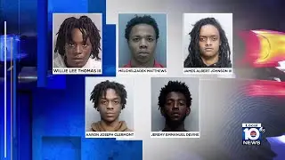 5 arrested in shooting that killed correctional officer, 2 others in Kendall