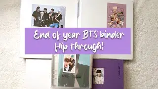 ✨ 2023 BTS collection flip through + 2024 collecting goals! ✨