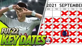 Ключевые даты, которые нужно знать при выпуске FIFA 22 Ultimate Team