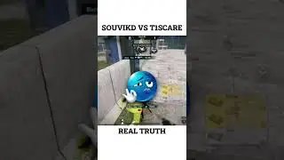 SOUVIK D VS T1SCARE 1 VS 1 TDM #pubgmobile #bgmi #besttdmplayer