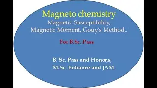 Magneto Chemistry
