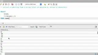 MySQL Practice - Extract A Substring: MID()