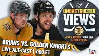 LIVE - Boston Bruins vs. Vegas Golden Knights Altcast | Unobstructed Views