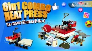 6in1 Combo Double Station Heat Press