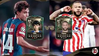 &iquest;QUI&Eacute;N ES MEJOR OPCI&Oacute;N PARA MEJORAR? 🤔 | REVIEW DE MEMPHIS DEPAY 87 Y JOAO FELIX 84 CENTURION EVO