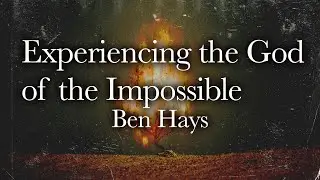 Nov. 16, 2025 West U Traditional Service 8:30a | God of the Impossible | Can I Still Experience God?