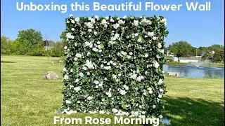 Beautiful Spring Flower Wall from Rose Morning (Balloon Decoration Ideas)