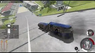 Bus Capsule Crash in Beamng Drive