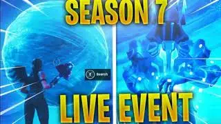 Fortnite Ice Sphere!! LIVE EVENT...Season 7
