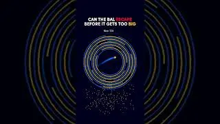 Can the ball escape #satisfying #trending #simulation