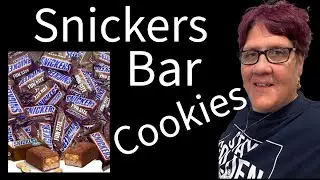 Vegan Snickers Bar Cookies // Whole Food Plant Based recipe