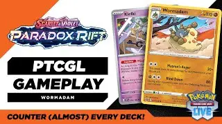 This Wormadam Deck Actually COUNTERS the Paradox Rift Meta?! [PTCGL]