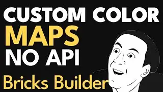 Custom Maps, Map Colors, Map Icons for WordPress Bricks Builder