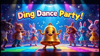 Ding Dance Party | Nursery Rhymes For Kids | Kids Video | Panda World