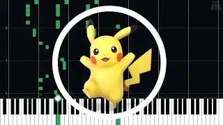 Stark Mountain - Pok&eacute;mon Diamond Version & Pok&eacute;mon Pearl Version - Intermediate Piano Tutorial