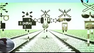 Multiple traffic lights 🚦 run on railroad crossing track 😱 #fumikiri #railroadcrossing 