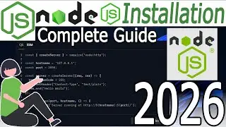 Как установить NodeJS на Windows 10/11 [Обновление 2026 года] Учебное пособие по программированию...