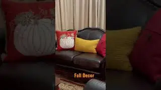 Decorative Pillows for Fall Decor