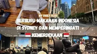 Mencari Makanan Indonesia di Sydney Town Hall | Jalan-Jalan & Diskusi Kebangsaan di Australia