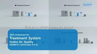 GSA Compressed air treatment system II  GSA 압축공기처리시스템II