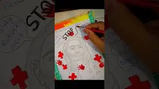 Doctor Rape Case, Kolkata | Lady Doctor Murdered In Hospital | #protestforjustice #art #drawing