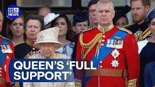 Epstein files reveals late Queen's support to disgraced ex-prince | 9 News Australia