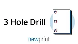 3 Hole Drill Booklet Binding | Newprint