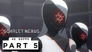 SCARLET NEXUS Walkthrough Gameplay Part 5 - RTX 3090 MAX SETTINGS (4K 60FPS)