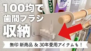 【100均収納】歯間ブラシがシンデレラフィット！｜無印良品 待望の新商品で乳液が使いやすく｜30年愛用の本当は教えたくない洗顔アイテム
