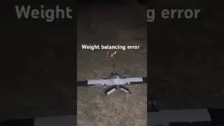 VTOL weight balancing error 🚀🥵#art #project #hardwork #drone#FPV