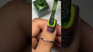 Weird nail art with nail paint💅💅 100 layers nail art💅 #simplenails #nailart #nailideas