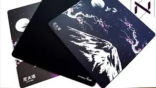 Разборки ковриков для мыши Nyfter Gaming: Glasspad и 2 Elite Pad!