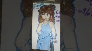 Vivian minha nova oc, mas no tra&ccedil;o da loliy q ela deu pra mim🥰🥰💙💙