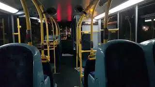 *F1* + WITHDRAWN - ADL Enviro 400 Trident E96 LX08EBV being pelted on the Route 320