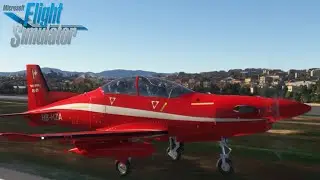 Microsoft Flight Simulator 2024 / Pilatus PC-21 / Pampulha ✈ Confins