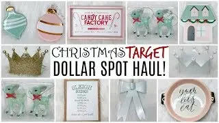 TARGET DOLLAR SPOT HAUL! ♡ CHRISTMAS DECOR ♡ PINK & PASTEL ♡ 2019