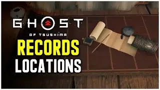 Ghost of Tsushima - 20 Records Locations (Avid Reader Trophy Guide)