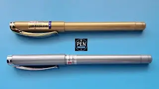 Montex Goldtouch and Silvertouch Executive Ball Pens - Gold and Silver Theme