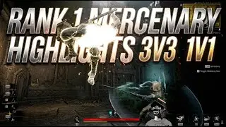 RANK 1 MERCENARY HAMMER  | 3v3 & 1v1 Highlights | MISTFALL HUNTERS - Part 1/3 -