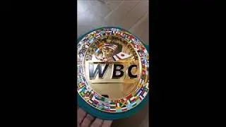 Реплика пояса чемпиона мира WBC