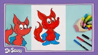 Full Episode: How to Draw Baby Fox In Socks! | Learn to Draw | Dr. Seuss