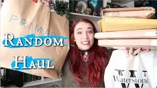 #RANDOMSASHA | HAUL | Primark, Books and other | December 2018 | Bookmas 10
