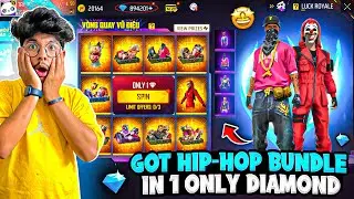 I Got Hip Hop Bundle 😍& Red Criminal in 1 Diamond 😱 | Free Fire ElitePass Royal -Garena Free Fire