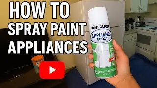 Applying Epoxy Paint for a Luxurious Fridge Finish