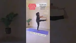 Do this daily and improve flexibility + strength together #yoga #mobility