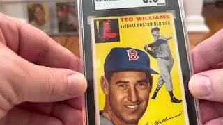 Ted Williams the Batter, Barry Bonds and 1954 Topps